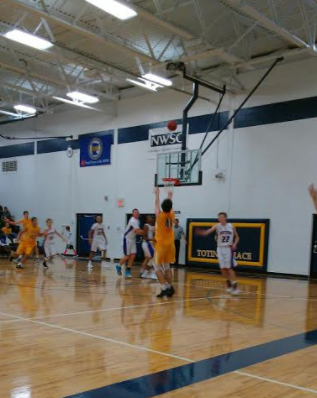 Junior Will Schmidt jacks up a three