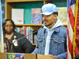 Chance speaking at a local school